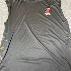 Miami Heat Black Sleeveless Men's Shirt